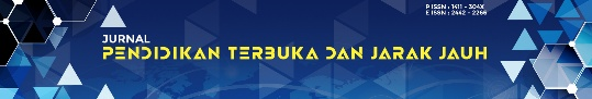 Jurnal Pendidikan Terbuka dan Jarak Jauh (JPTJJ)